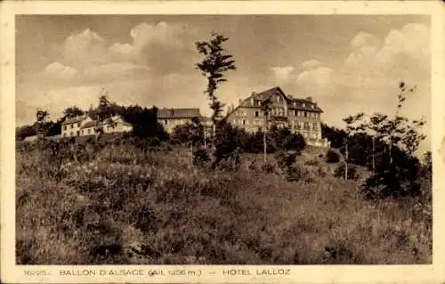 Ak Ballon d'Alsace Vosges, Hotel Lalloz