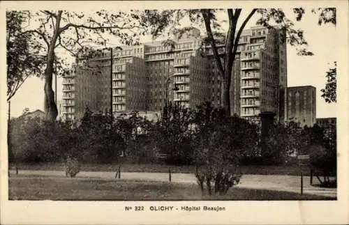 Ak Clichy Hauts de Seine, Krankenhaus Beaujon