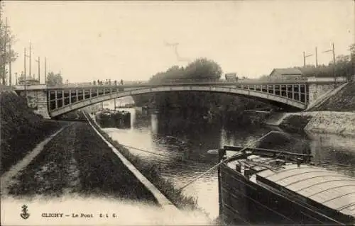 Ak Clichy Hauts de Seine, Le Pont