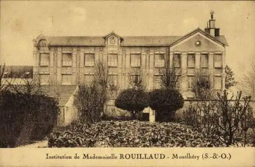 Ak Montlhéry Essonne, Institution de Mademoiselle Rouillaud