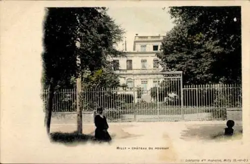 Ak Milly la Forêt Essonne, Schloss Roussay