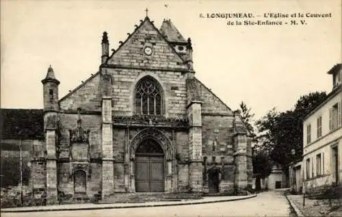 Ak Longjumeau Essonne, Kirche, Couvent de la Ste-Enfance