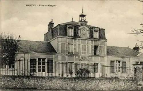 Ak Limours Essonne, Ecole de Garcons