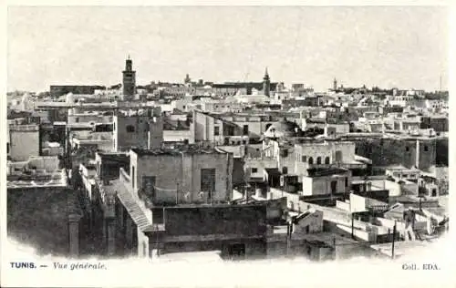 Ak Tunis Tunesien, Gesamtansicht