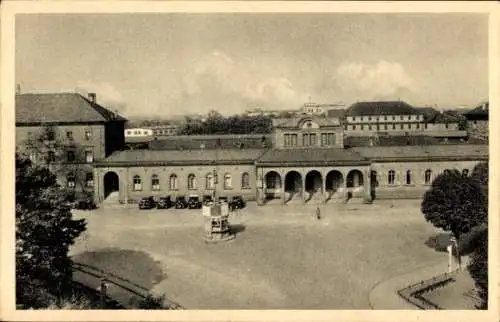 Ak Kehl am Rhein Ortenaukreis Baden Württemberg, Blick auf den Bahnhof