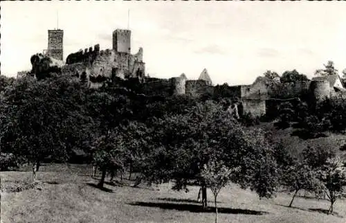 Ak Lörrach in Baden, Rötteler Schloss