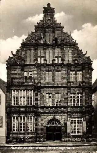 Ak Hameln an der Weser Niedersachsen, Rattenfängerhaus