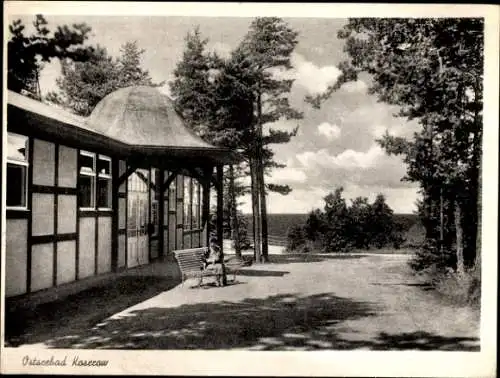 Ak Ostseebad Koserow auf Usedom, Teilansicht