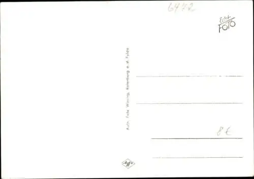 Ak Rotenburg an der Fulda, Gesamtansicht