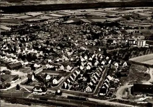 Ak Ostheim Nidderau in Hessen, Totalansicht