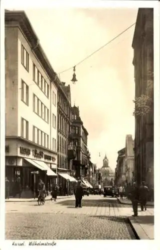Ak Kassel in Hessen, Blick in die Wilhelmstraße