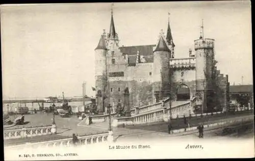 Ak Anvers Antwerpen Flandern, Le Musee du Steen