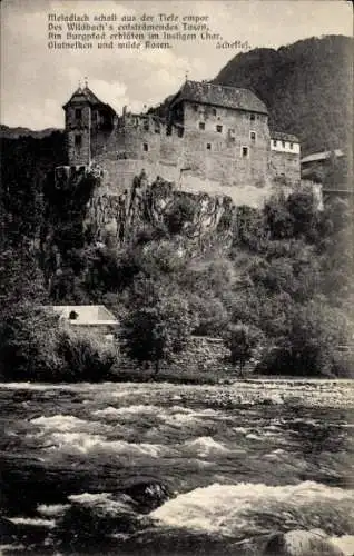 Ak Renon Ritten Südtirol, Schloss Runkelstein, Castel Roncolo