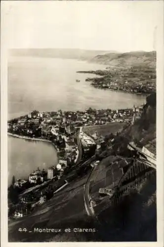 Ak Clarens Montreux Kanton Waadt, Panorama