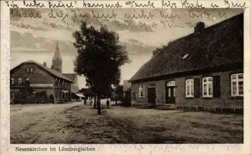 Ak Neuenkirchen in der Lüneburger Heide, H. W. Badens Gasthaus