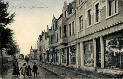 Ak Hochheide Homberg Duisburg im Ruhrgebiet, Mörserstraße