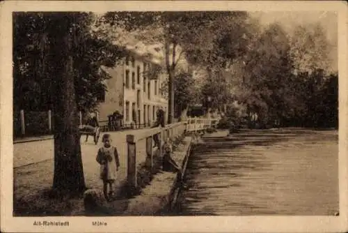 Ak Hamburg Wandsbek Rahlstedt Altrahlstedt, Mühle, Kind
