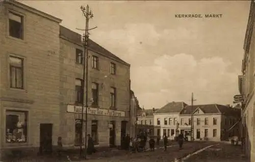 Ak Kerkrade Limburg Niederlande, Markt