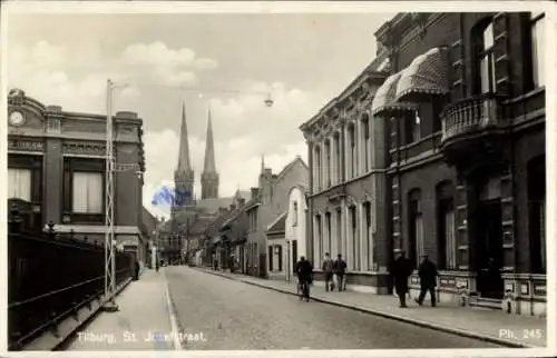 Ak Tilburg Nordbrabant Niederlande, St. Jozefstraat