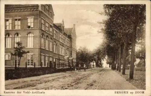 Ak Bergen op Zoom Nordbrabant Niederlande, Kaserne der Feldartillerie