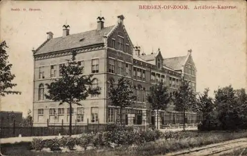 Ak Bergen op Zoom Nordbrabant Niederlande, Artilleriekaserne