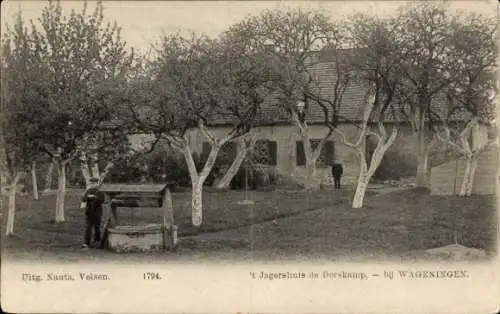 Ak Wageningen Gelderland Niederlande, Jagershuis de Dorskamp