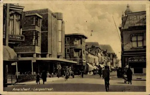 Ak Amersfoort Utrecht Niederlande, Langestraat