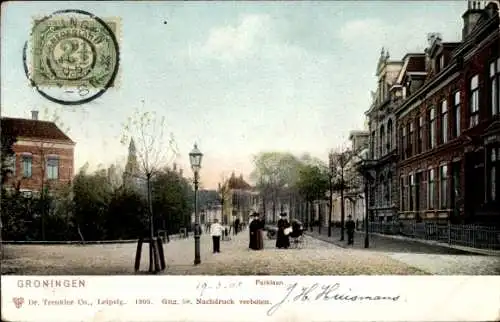 Ak Groningen Niederlande, Parklaan