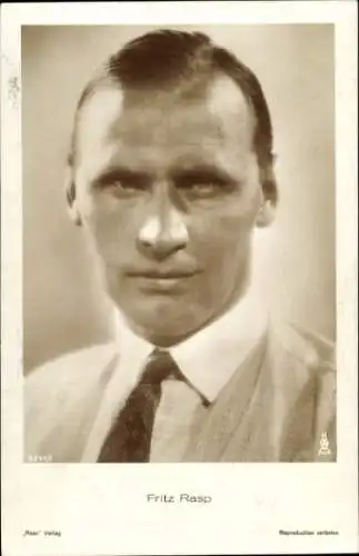 Ak Schauspieler Fritz Rasp, Portrait