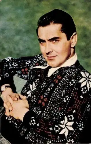Ak Schauspieler Tyrone Power, Portrait