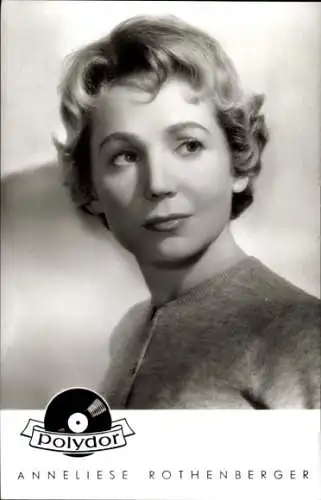 Ak Opernsängerin Anneliese Rothenberger, Portrait, Polydor