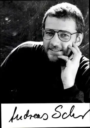 Ak Schauspieler Andreas Schr, Portrait, Autogramm