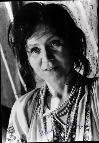 Ak Schauspielerin Vicky Groh, Portrait, Autogramm