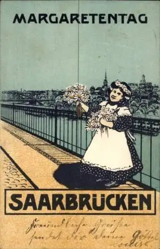 Künstler Ak Saarbrücken im Saarland, Margaretentag