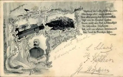 Ak Bad Staffelstein am Main Oberfranken, Staffelberg, Kirche, Einsiedler