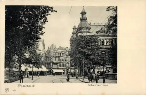 Ak Düsseldorf am Rhein, Schadowstraße