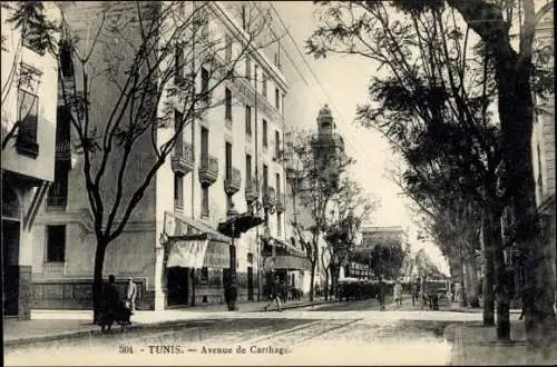 Ak Tunis Tunesien, Avenue de Carthage