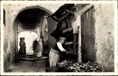 Ak Boutique Arabe, Arabischer Straßenhändler, Gemüsehändler