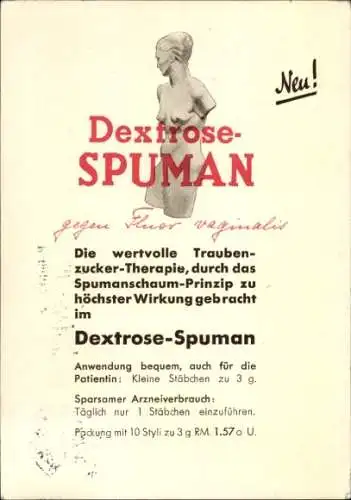 Ak München, Dextrose Spuman, Luitpold-Werk München