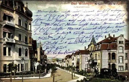 Ak Bad Wildungen in Hessen, Hufelandstraße