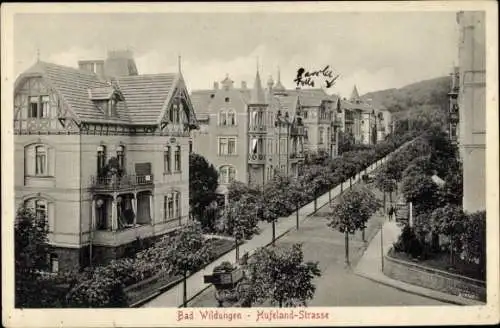 Ak Bad Wildungen in Hessen, Hufeland-Straße