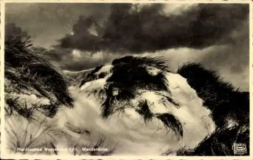 Ak Westerland auf Sylt, Wanderdüne