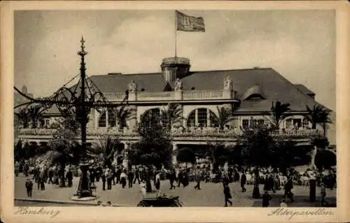 Ak Hamburg Mitte Neustadt, Alsterpavillon