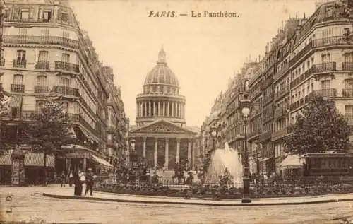 Ak Paris V Panthéon, Le Pantheon