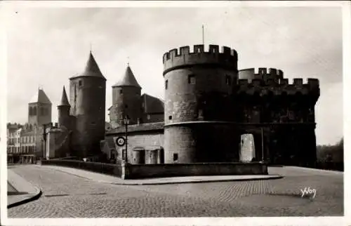 Ak Metz Moselle, Porte des Allemands