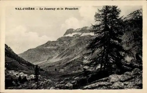 Ak Val d'Isère Savoie, Panorama, Joseray, Franchet