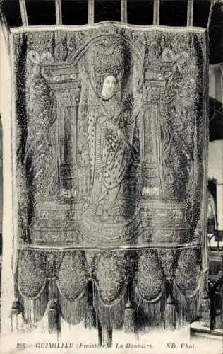 Ak Guimiliau Finistère, La Banniere