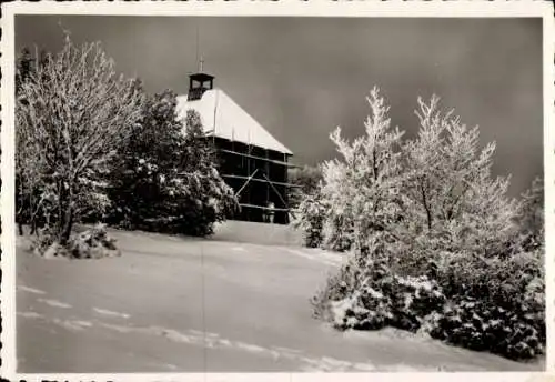 Ak Le Markstein Fellering Felleringen Vogesen Elsass Haut Rhin, Chapelle Notre Dame des Neiges