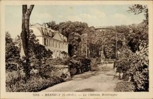 Ak Mennecy Essonne, Schloss Montauger