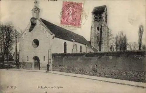 Ak Juvisy Essonne, Kirche
